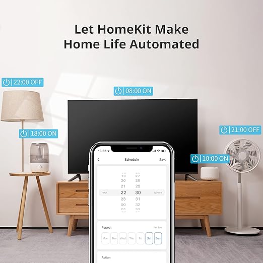 【2025 New】 SwitchBot HomeKit Smart Plug Mini 15A, No Hub Required, Energy Monitor, WiFi(2.4G Only) Outlet Works with Apple HomeKit, Alexa, Google Home, App Remote Control & Timer Function(1 Pack)