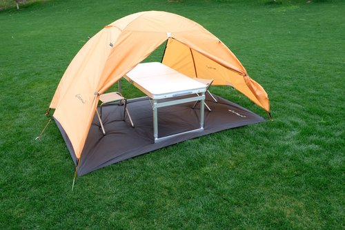 Clostnature Taurus Lightweight Backpacking Tent - 7'3'' x 4'11'' x 3'10'' Camping Tents with Matching Waterproof Tent Footprint, 2 Person Waterproof Tent with Camping Tarp for Outdoor, Hiking