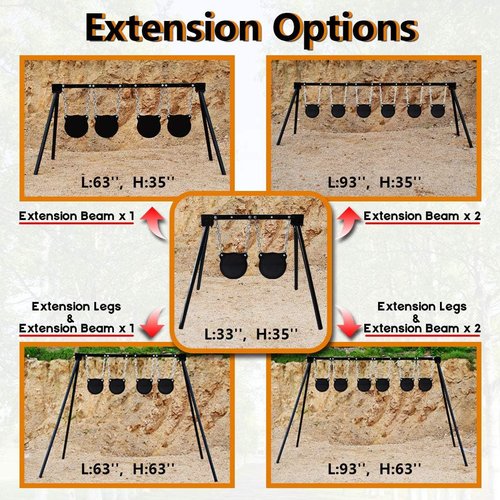 Highwild Steel Target Stand for AR500 Shooting Targets