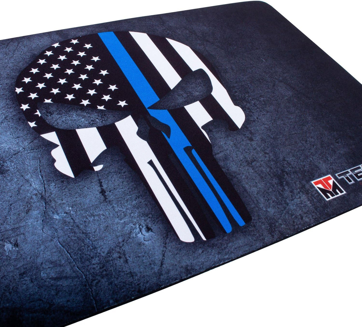 TekMat Thin Blue Line Punisher Gun Cleaning Mat, Black