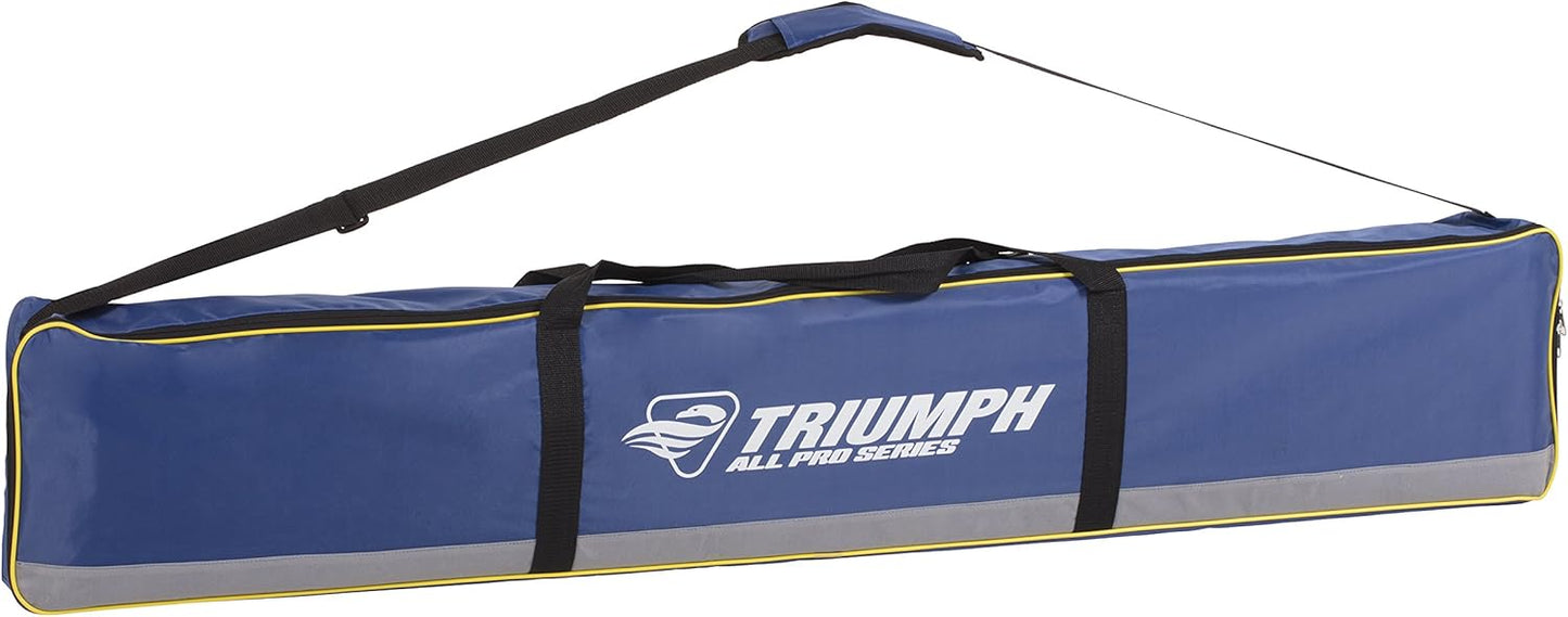 Triumph Classic Volleyball Set - Includes Regulation Size Volleyball, Pump and Padded Carry Case