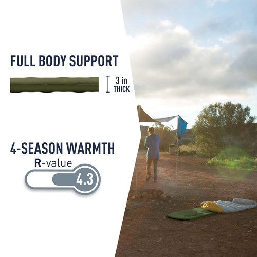 Sea to Summit Sleep System: Camp Plus SI Mat and Aeros Premium Pillow