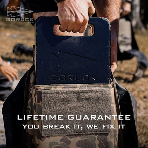 GORUCK Ruck Plate 20LB - USA Made Weighted Plates for Rucking, Strength Training & Fitness, Compatible w/Rucker & Ruck Plate Carrier