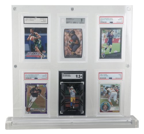 Ursae Minoris Wall/Stand Deluxe Acrylic Sports/Collectible Graded PSA, FGS, SGC, Beckett Six Card Holder