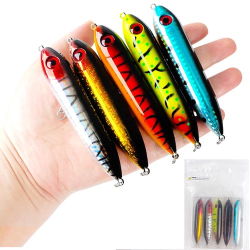 VATEICO Catfish Float Rig Rattling Line Float Rig Lure Demon Dragon Stye Peg for Santee Rig Circle Hooks Rig Fishing Wire Leader with Snaps (10pcs Lures), 3.94inch