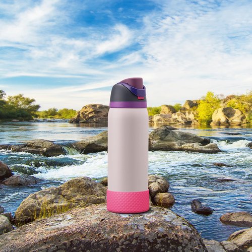 Silicone Boot for Owala Water Bottle 32 oz, Anti-Slip Protective Sleeve for FreeSip/Twist/Flip Stainless Steel Water Bottles Accessories