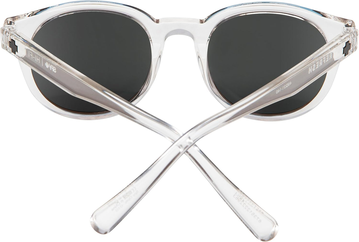 SPY OPTIC HiFi, Round Sunglasses, Color and Contrast Enhancing Lenses