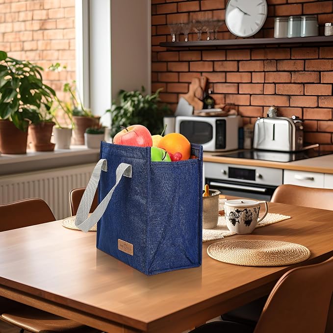 Lunch Bag Insulated, Lunch Box Bag, Reusable Lunch Tote Bag, Lunch Box Container Bag Insulated for Women, Men, Work, Office, Travel - Pink