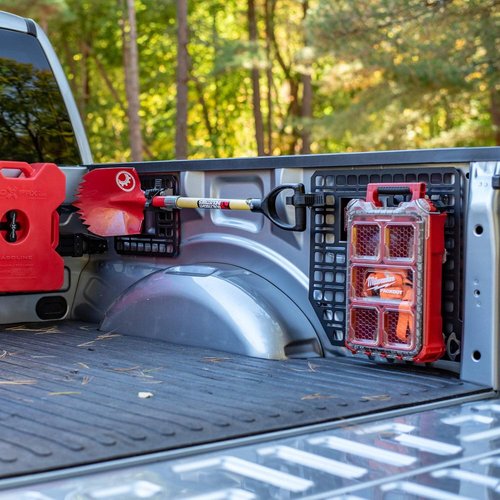 BuiltRight Industries Bedside Rack MOLLE Panel System | for Ford F-150 (2015-2024), Made in USA, Heavy Duty Steel, The Original None 4 Piece Kit 2015-2020