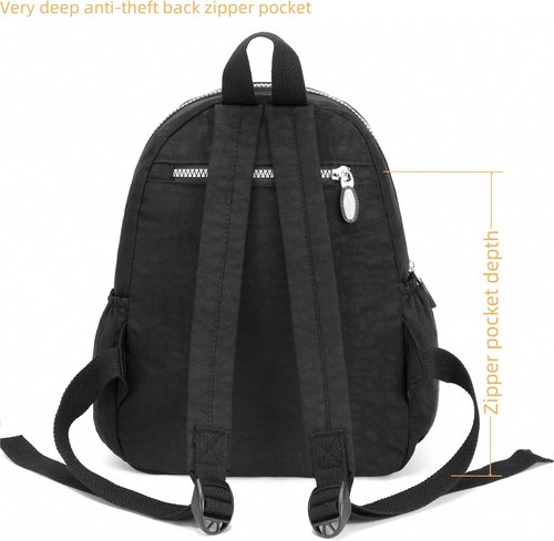 AOTIAN Mini Nylon Women Backpacks Casual Lightweight Small Daypack for Girls