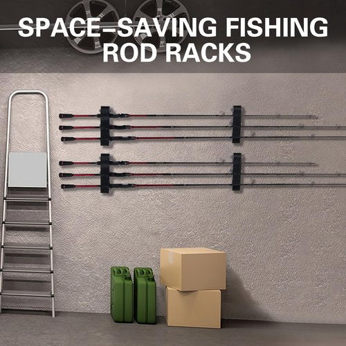 Goture Vertical Mount Fishing Rod Holder, Fishing Pole Holders for Boats, Rod Holders for Fishing Boat, Roof Rack Fishing Rod Holder (Set of 2)