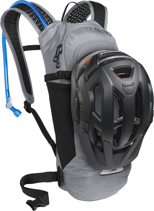 CamelBak Lobo 9 Bike Hydration Backpack Gunmetal/Lime, 70oz