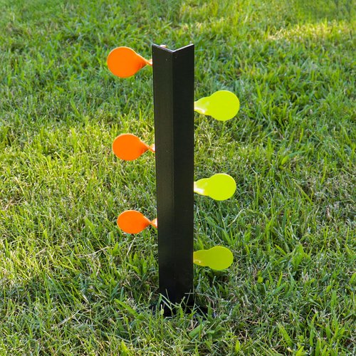 Highwild Airsoft BB Gun Dueling Tree Metal Swing Shooting Target - Rated for .22/.177 Caliber Shooting Practice