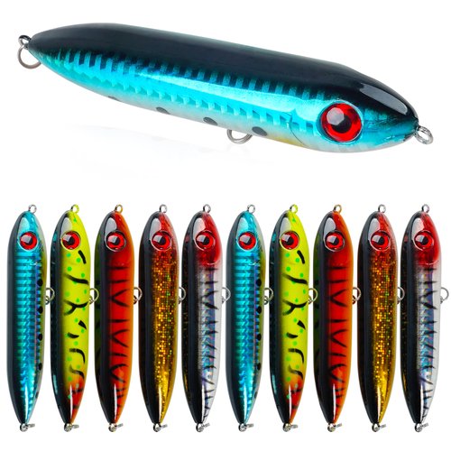 Catfish Rattling Line Float Lure for Catfishing, Demon Dragon Style Catfish Spook Rattle Floats for Santee Cooper Rig Catfishing Tackle 10pcs