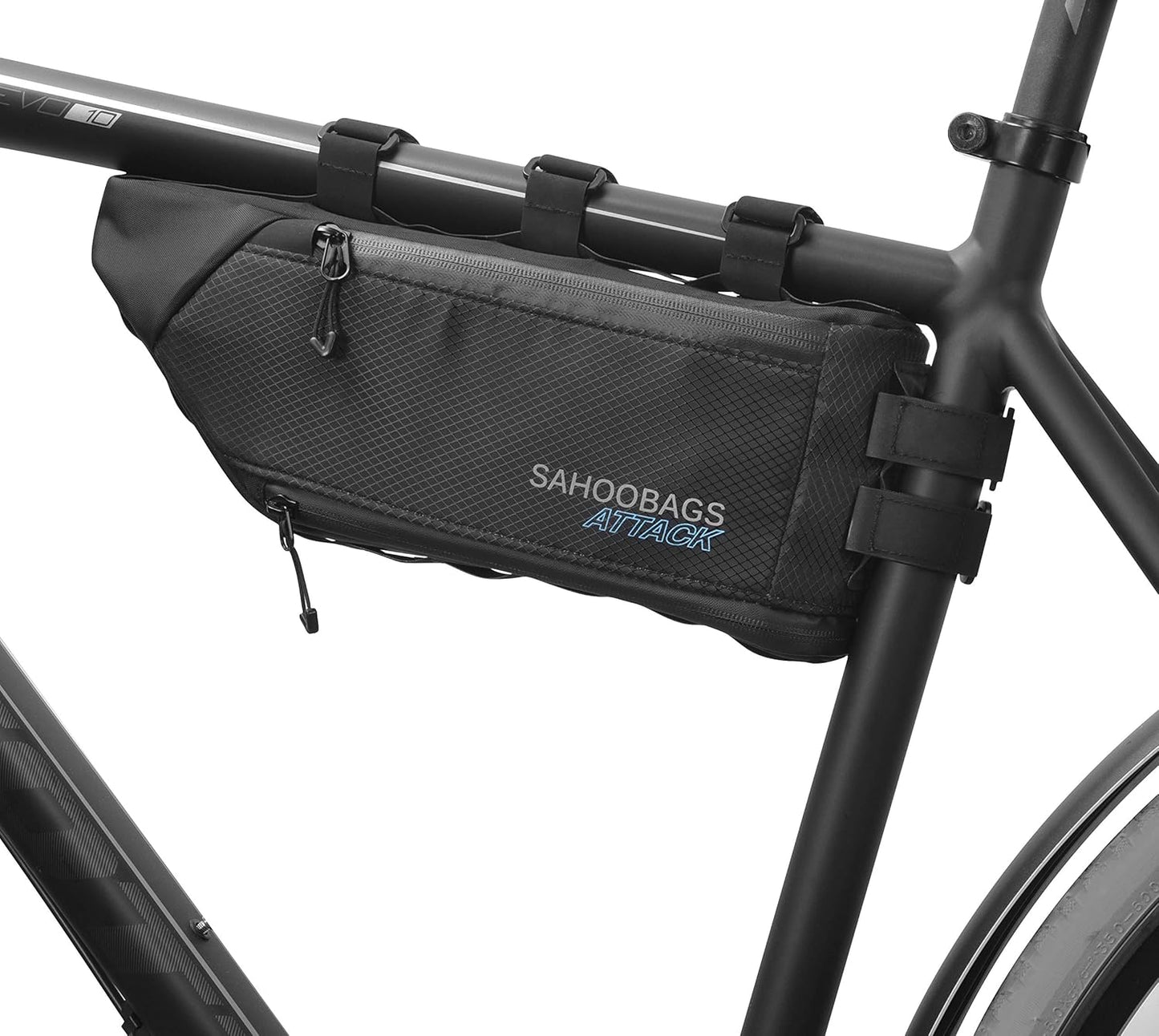 Roswheel ATTACK Series 121371 Waterproof Expandable Capacity Bike Frame Triangle Bag for Bicycle Cycling Accessories