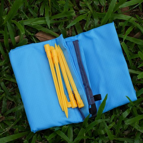 RLXMARTD Picnic Blanket Portable,Outdoor Mini Pocket Beach Mat,200 * 140cm,Waterproof, Sand Proof, Machine Washable,Multipurpose Rugs for Camping,Travel, Park, Beach, Garden, Family Gathering