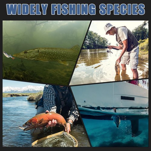 Fishing Lures for Bass, Topwater Fishing Lures, Multi Jointed Swimbaits, Lifelike Slow Sinking Swimming Bass Lures for Freshwater and Seawater Fishing Accessories