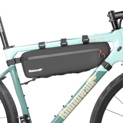 Rhinowalk Bike Frame Bag Bicycle Under Top Tube Bag Triangle Bag Cycling Tools Storage Bag for Road Bike Gravel Bike Accessory
