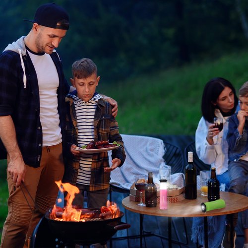 EverBrite 5-Pack LED Headlamp and 2-Pack 2-in-1 Mini Lanterns and Flashlights