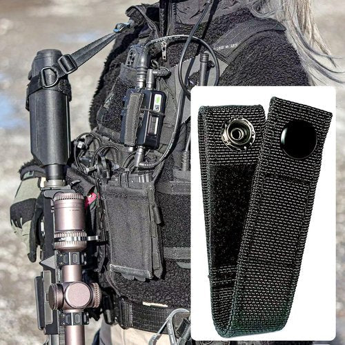 Handcuff Strap w, Handcuff Holder for Duty Belt, Handcuff Strap Holder, with Snap Closure, Handcuff Belt Keeper, Handcuff Belt Clip, Handcuff Belt Hook, Cuffs Carrier for 1.75/2/ 2.25 Inch Duty Belt