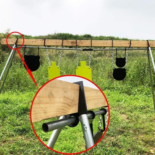 Highwild AR500 2x4 & Pipe Target Stand Bracket Kit | Targets Hanger/Holder | Spare Parts
