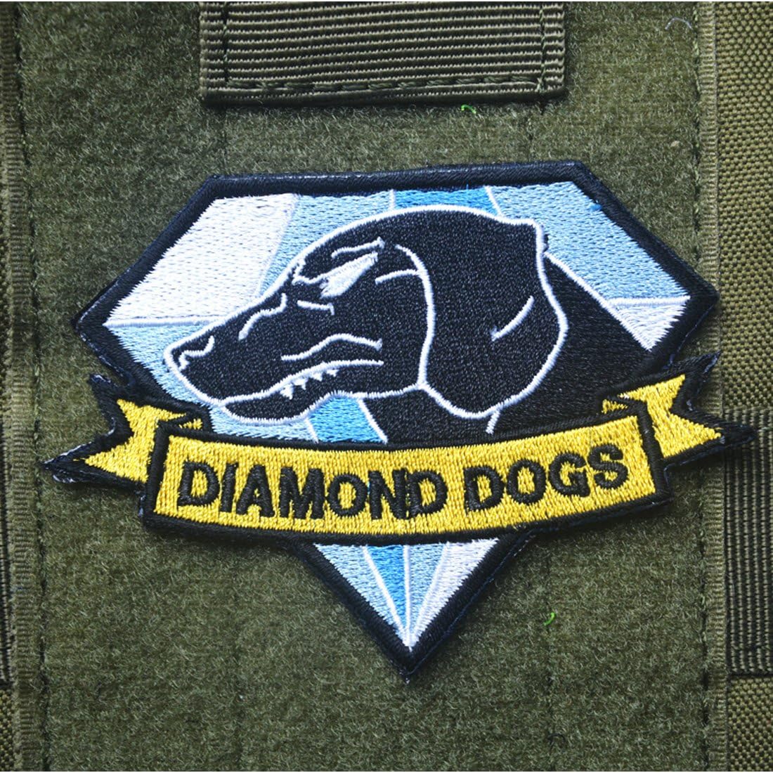 Military Morale Diamond Dogs and Metal Gear Solid Fox Patch (3pcs)