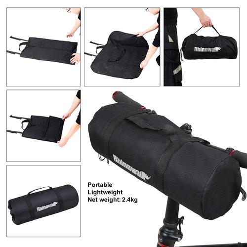 LIDARPHE Bike Travel Bag 26 to 29 inch Bicycle Storage Carry Case, Portable Folding Cycling Thick Mountain Bike Transport Case for Airplane Shipping, Professional Cycling Cover Accessories