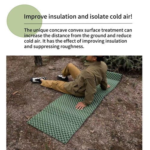 XLRPAT Camping Mattress, Foam Camping Sleeping Mat, Foldable Closed Cell Foam Mat, Waterproof Outdoor Sleeping Mat, 72"x23"x0.78"