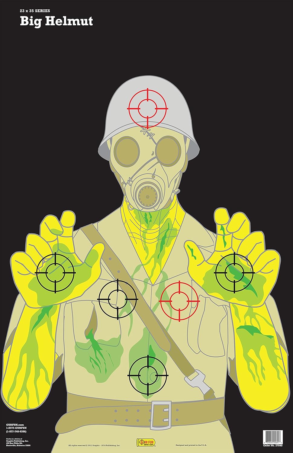 Zombie Target - 9 Pack - 23x35-27722
