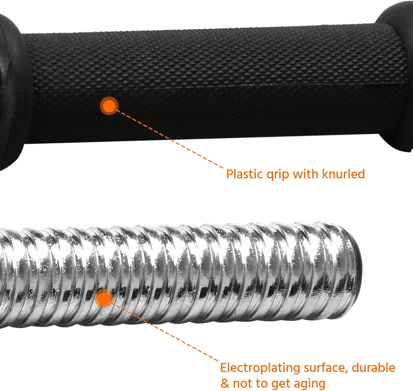 Yaheetech 66LB Weight Dumbbell Set Fitness Adjustable Cap Gym/home Barbell Plates Body Workout for Women and Men Strength Training
