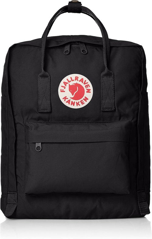 Fjallraven - Kanken Classic Pack, Heritage and Responsibility Since 1960, One Size,Black