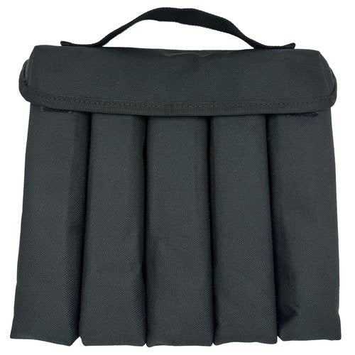 newganbo 5 Cell Suppressor Pouch Silencer Transport bag Suppressor Storage Case Durable & Lightweight for Range and Tactical Use