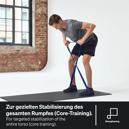 BLACKROLL - Super Band Set, Long Bands for Working Out, Resistance Bands for Legs and Glutes, Workout Bands for Stretching and Exercise, Booty Bands for Home Gym Equipment