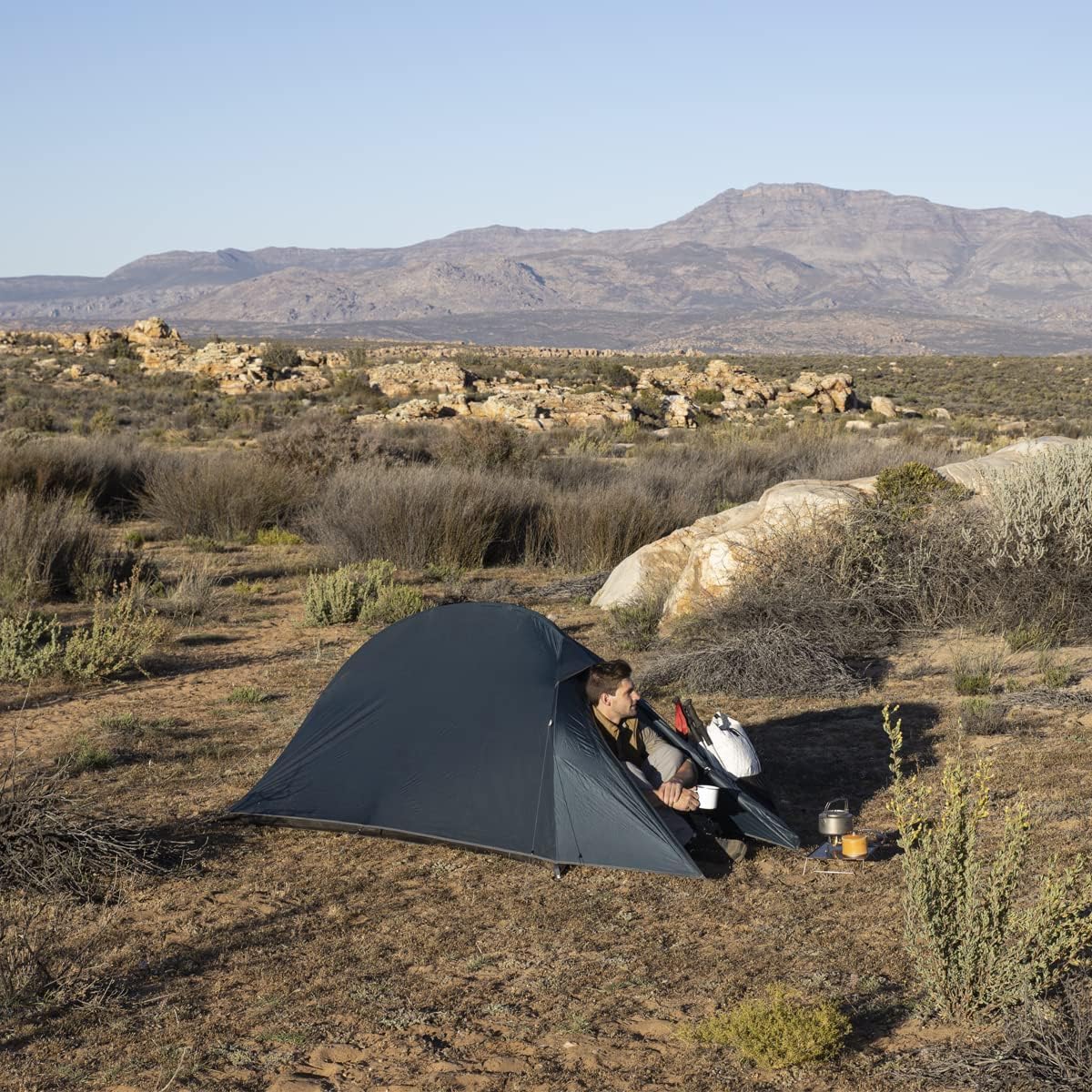 Naturehike Cloud-Up 1 Person Tent, Lightweight Backpacking Tents for One Man, Waterproof Ultralight One Person Tent for Camping Hiking Backpacking