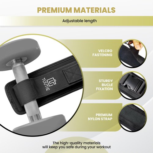TUUTIE Hip Thrust Machine Hip Thrust Belt - Adjustable Ergonomic Design for Glute Activation, Safe Weight Distribution for Hip Thrust and Versatile Exercise Adaptability