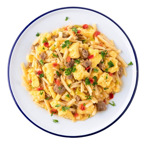 Mountain House 2-Servings Veggie Chorizo Breakfast Scramble & Breakfast Skillet Freeze-Dried Backpacking Camping Food Gluten-Free