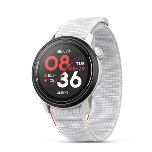 COROS PACE 3 GPS Sport Watch –Lightweight, Comfortable Running Watch, 17-Day Battery Life, Accurate GPS, Heart Rate Monitor, Navigation, Sleep Tracking, Training Plan, Run, Bike, and Ski-Chalk Nylon