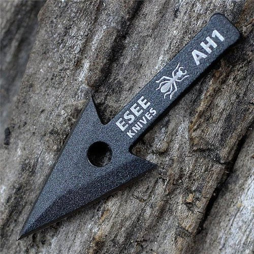 ESEE AH1 Survival Arrowhead - Durable Black Powder Coated Tactical Tool