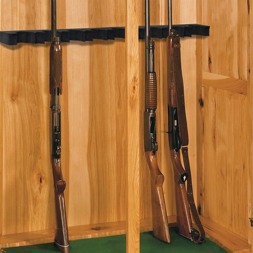 2 Pack Gun Safe Organizer, Gun Rack for Gun Storage, Gun Safe Accessory for Shotgun and Rifle, Shotgun Rifle Barrel Rest, Foam Gun Rack with Magnetic Strip, Gun Holder in Gun Cabinet, Gift for Hunters