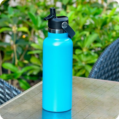 Prurex Dust Cover Straw Lid for Hydro Flask Standard Mouth Water Bottle, Replacement Leakproof Straw Lid for Standard Mouth,Sports Water Bottle Accessories