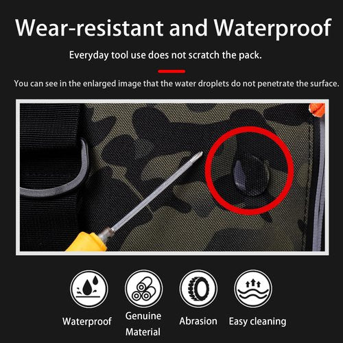 Mondogreet Fishing Tackle Backpack Storage Bag with Rod Holder,Large Storage Space, Easy Access to Fishing tools, Fits 3600 3700 Tackle Tray,Suitable for Fly Fishing Outdoor Travel Camping.