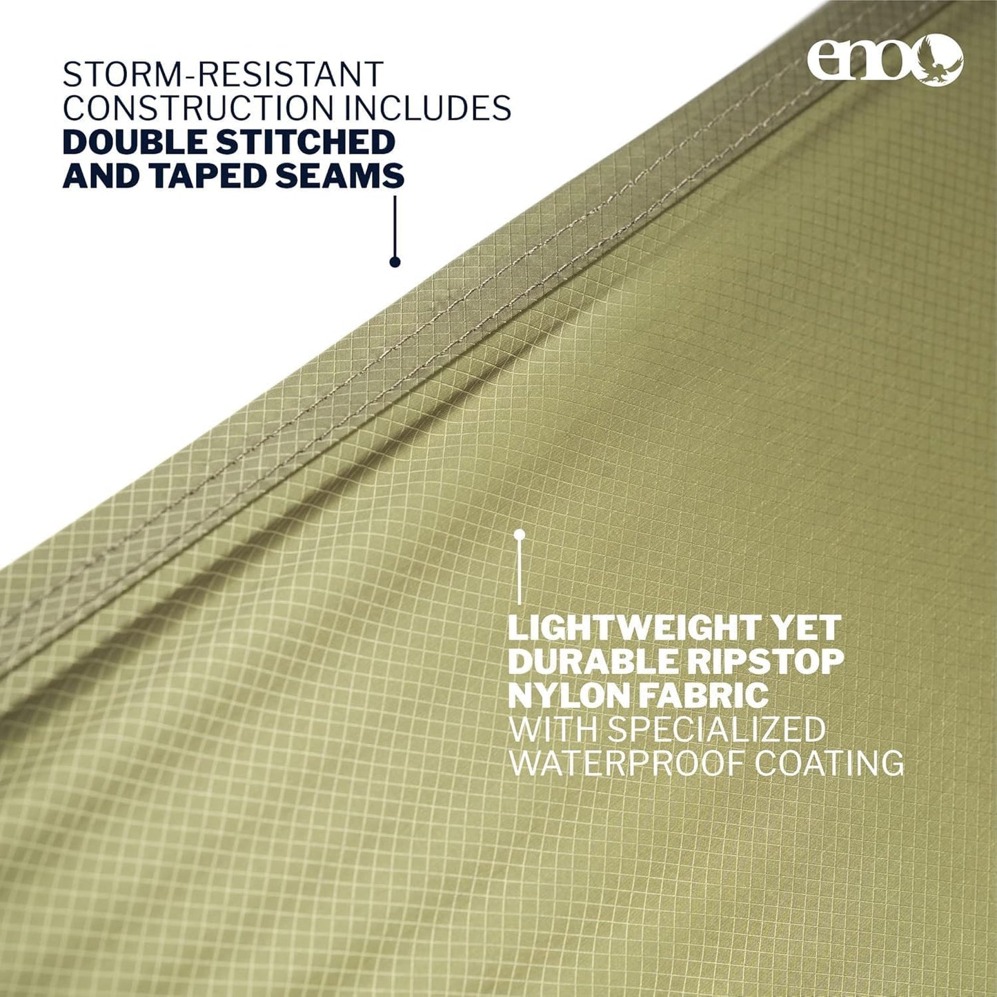 Ultralight Rain Tarp for Camping - ENO Eagles Nest Outfitters HouseFly