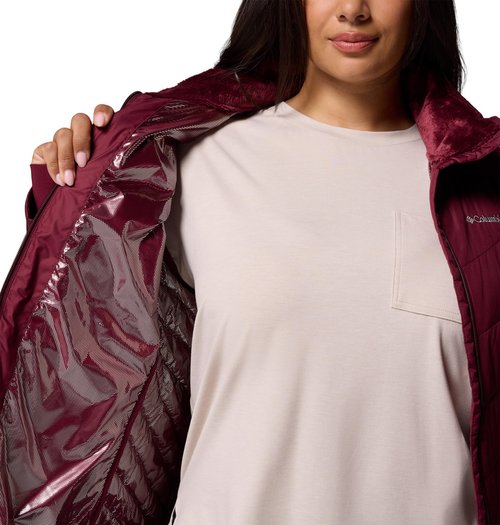 Columbia Womens Heavenly Insulated Puffer Jacket, Rich Wine, Small