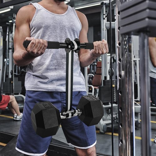 Wrist Forearm Roller Strengthener Exerciser：Forearm Blaster Forearm Roller Grip Strength Training with Anti-Slip Handles