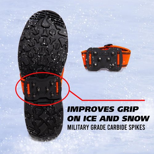 XPRO Mid Grip Ice Cleats (Short Spikes (3.5mm))