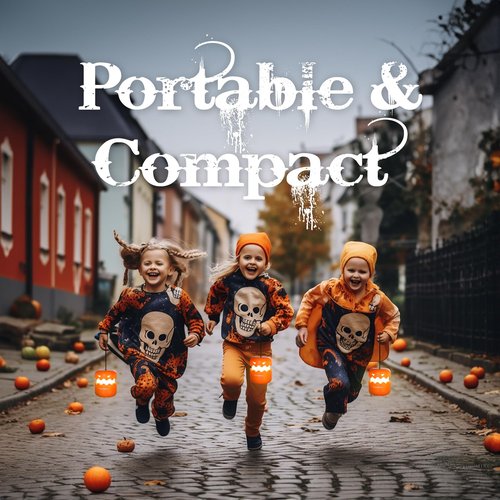 EverBrite 6-Pack Halloween Pumpkin Lantern 6-Pack Halloween Skeleton Camping Lantern