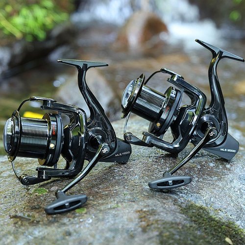 Sougayilang Saltwater Spinning Reel – Up to 38LBs Max Drag Big Game Fishing Reel, Graphite Frame Surf Fishing Reels, 4.6:1 Gear Ratio Heavy Long Casting Inshore Offshore Saltwater Reel-MLS12000