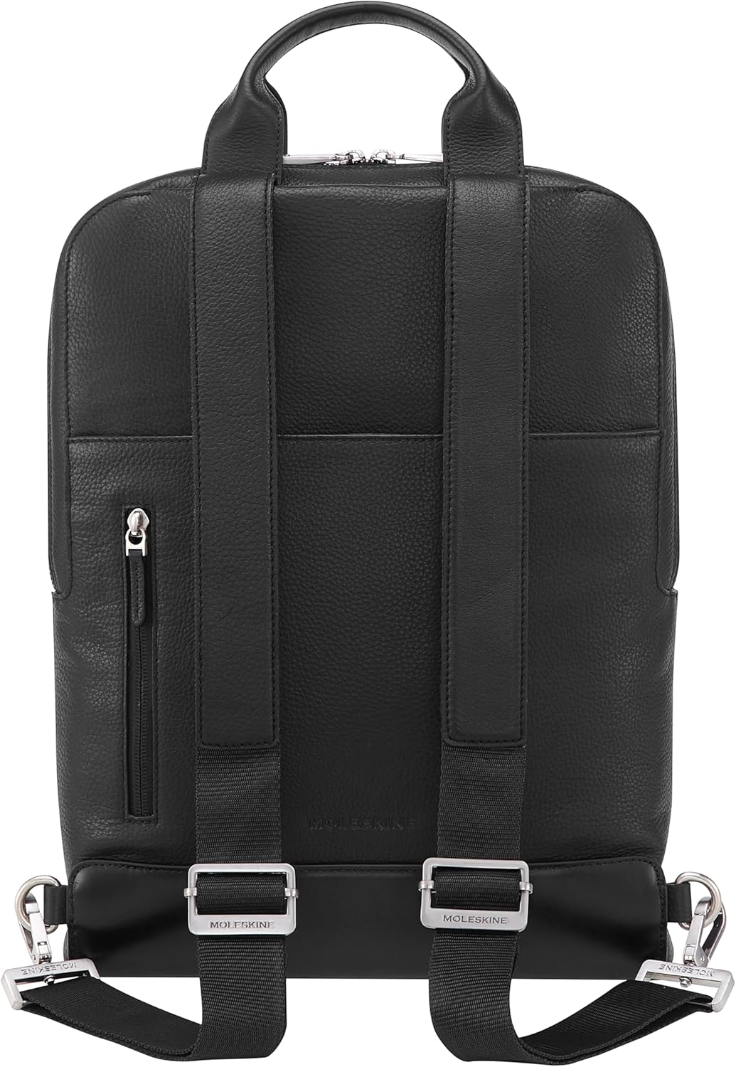 Moleskine Classic LTH Device Bag VERT BLK, Black, m