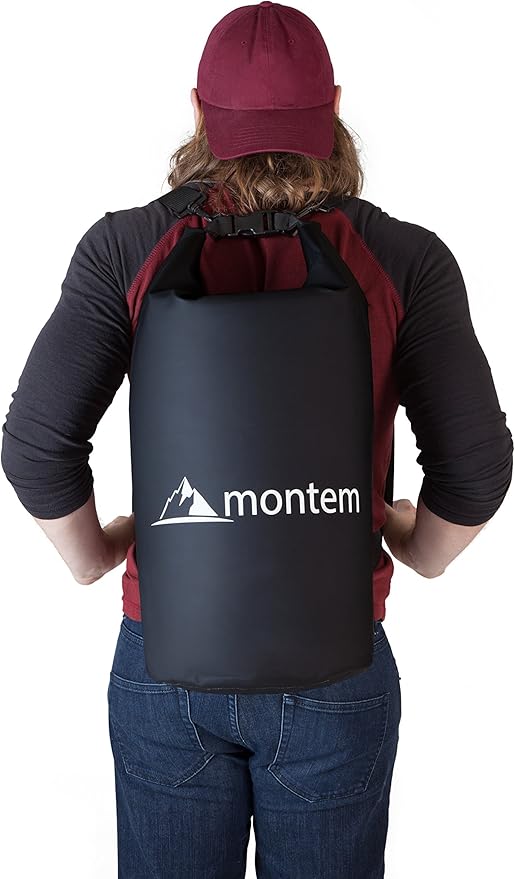 Montem Premium Waterproof Bag/Roll Top Dry Bag - Perfect for Kayaking/Boating/Canoeing/Fishing/Rafting/Swimming/Camping/Snowboarding
