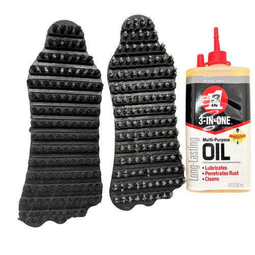 SUMMIT FITNESS Premium Barbell Care Kit (Nylon & Steel Brush Kit)